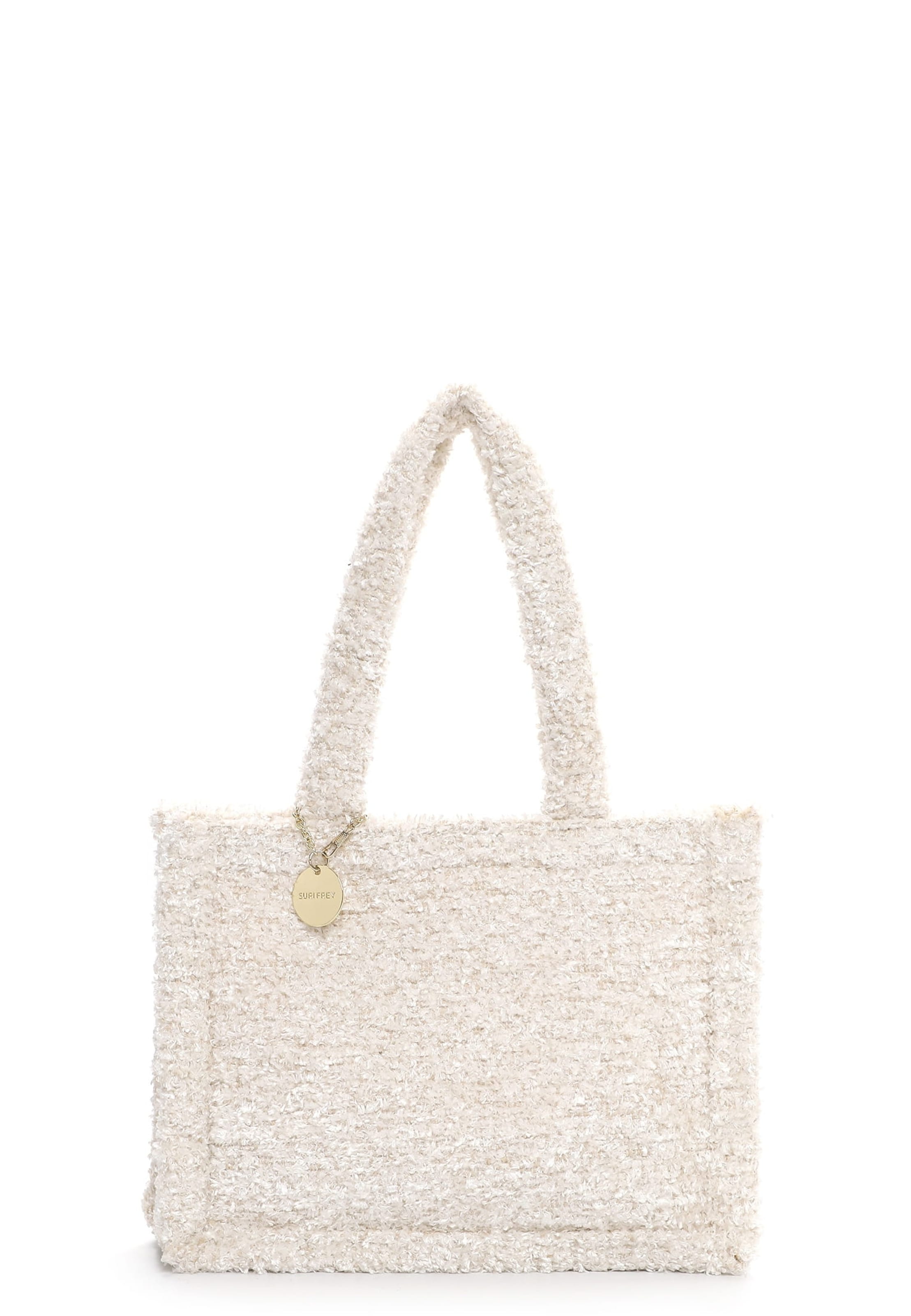 Suri Frey Shopper in White: front