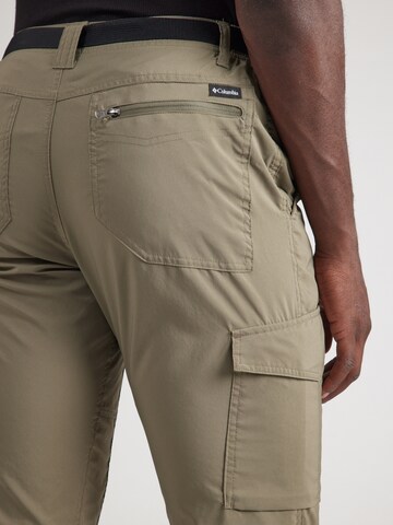 COLUMBIA Regular Outdoor trousers 'Skien Valley' in Green