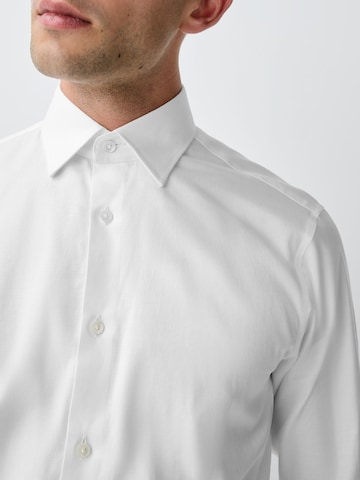 Next Slim fit Button Up Shirt in White