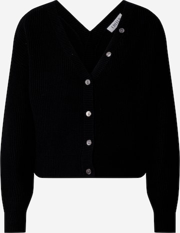 EDITED Knit cardigan 'Lea' in Black