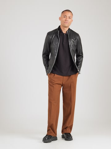 SCOTCH & SODA Poloshirt in Schwarz