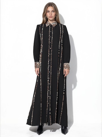 MSN Collection Blousejurk in Zwart: voorkant