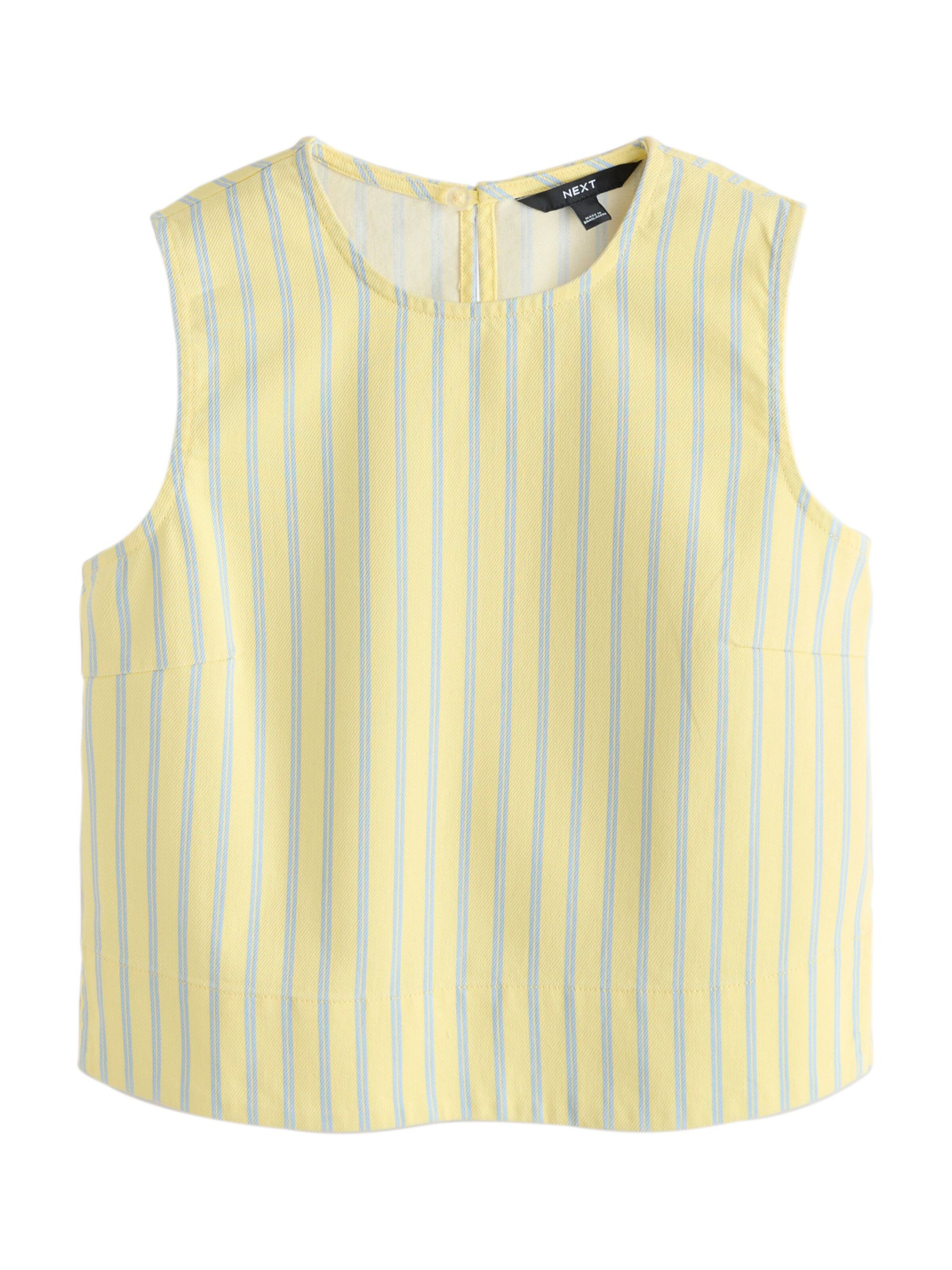 Next Блузка в Желтый: спереди