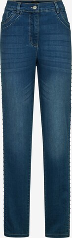 MIAMODA Regular Jeans in Blue: front