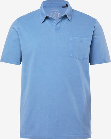 JP1880 Poloshirt in Blau: Vorderseite
