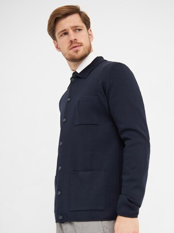 CLIPPER Knit Cardigan 'Manchester' in Blue