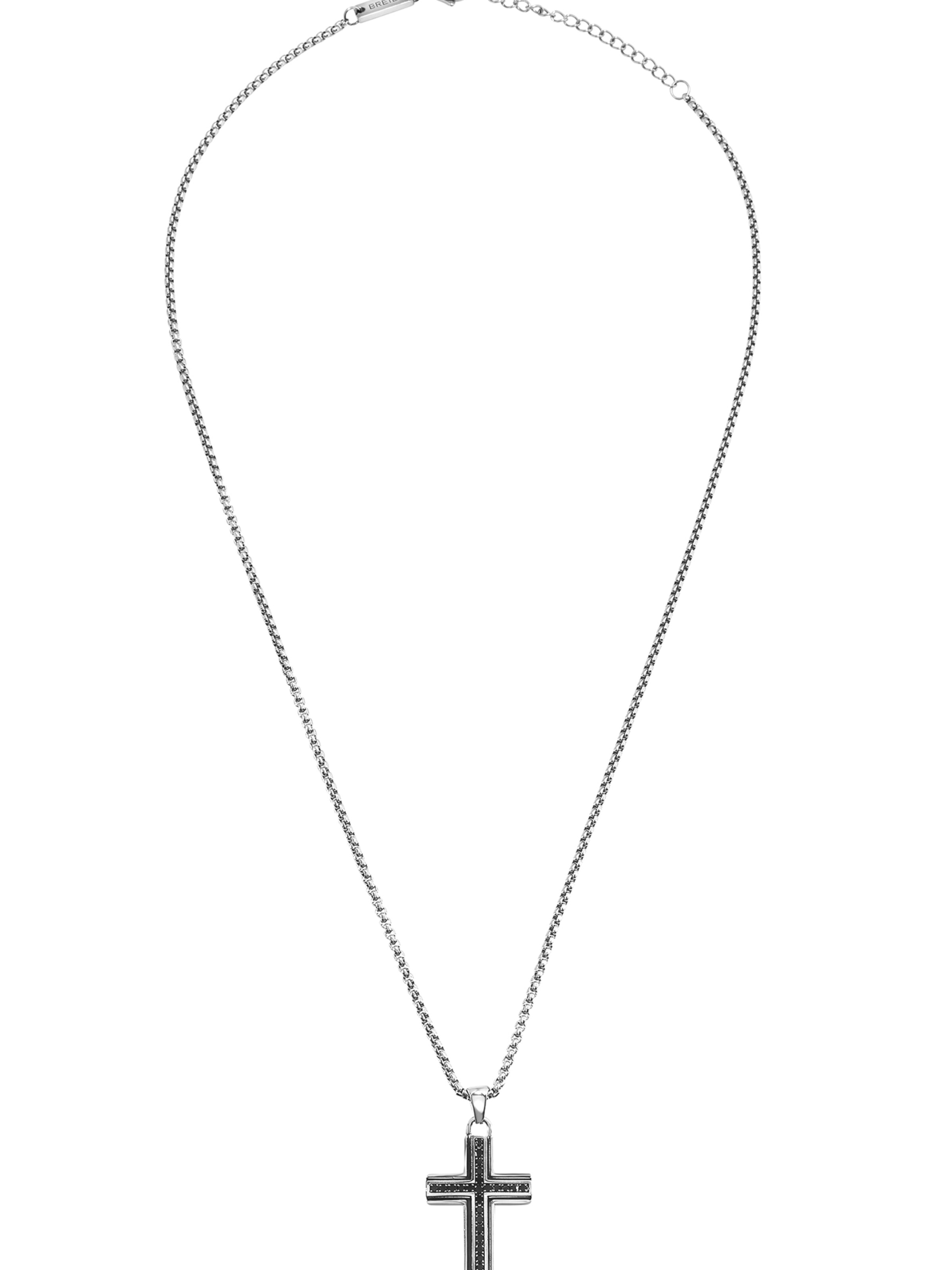 Breil Ketting 'STEEL & SPARK' in Zilver: voorkant