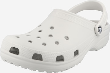 Crocs Clogs in White: front