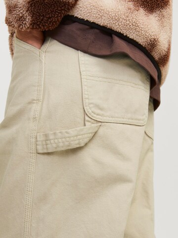 JACK & JONES Loosefit Cargobroek 'Teddie Carpenter' in Beige