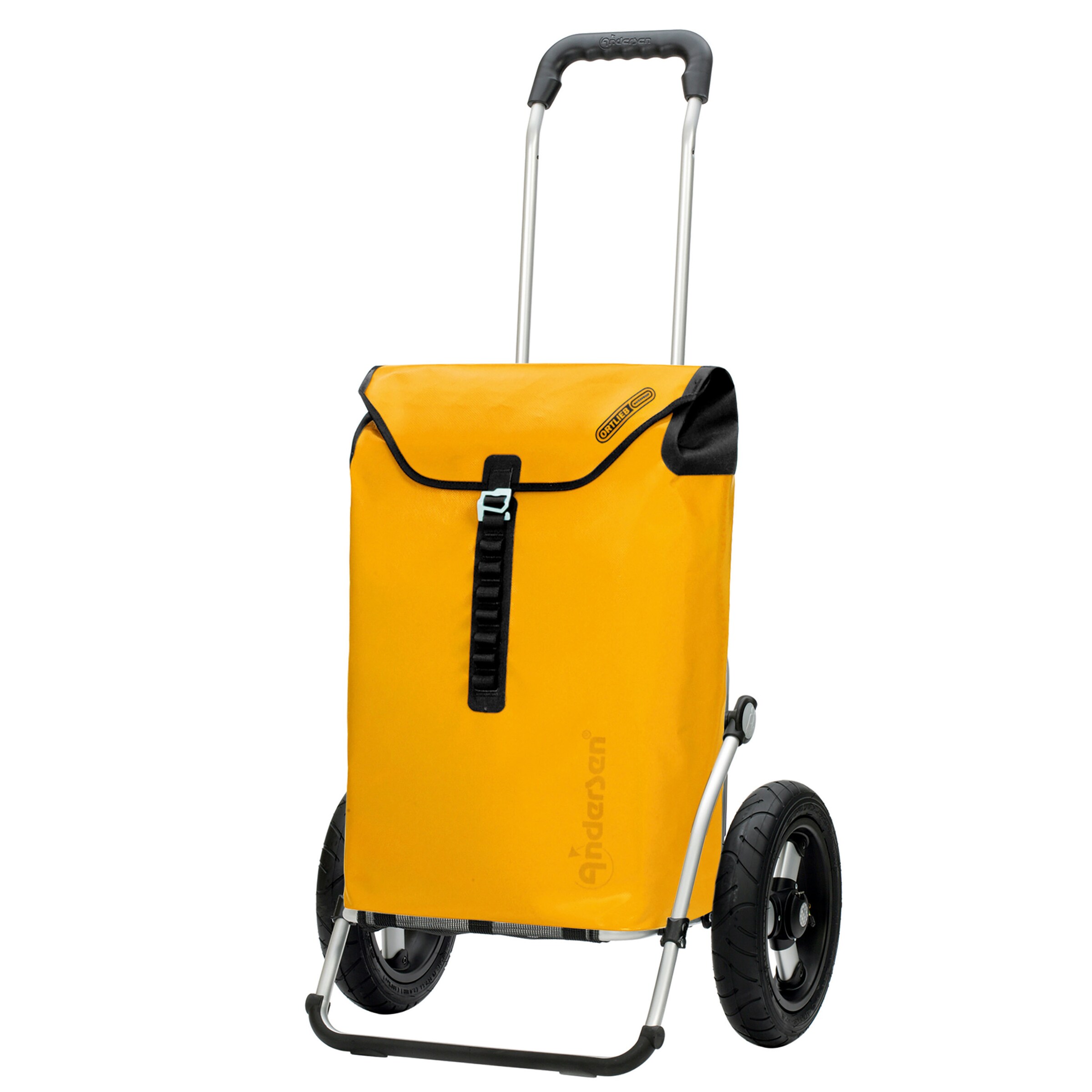 Andersen Shopper Trolley 'Royal' in Gelb: Vorderseite