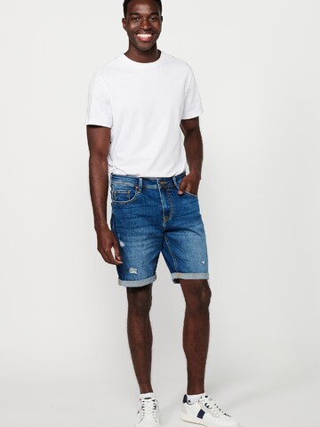 KOROSHI Regular Shorts in Blau