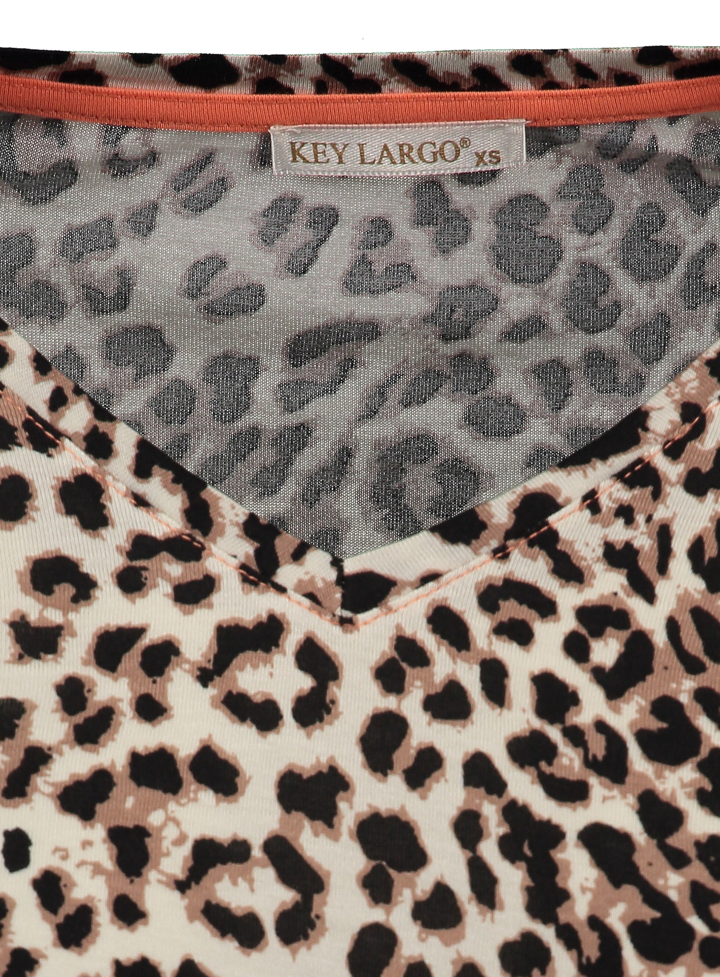 Key Largo - Camiseta 'LEONA ' en beige