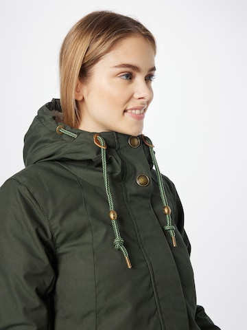 Ragwear Winter jacket 'Monade' in Green