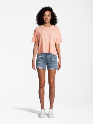 AÉROPOSTALE Shirt in Orange