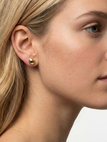 Boucles d'oreilles 'PEBBLE' Kamiko en or