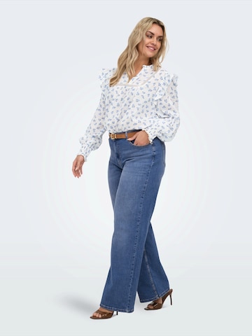 Loosefit Jean ONLY Carmakoma en bleu