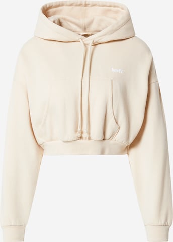 Sweat-shirt 'Laundry Day Sweatshirt' LEVI'S ® en beige : devant