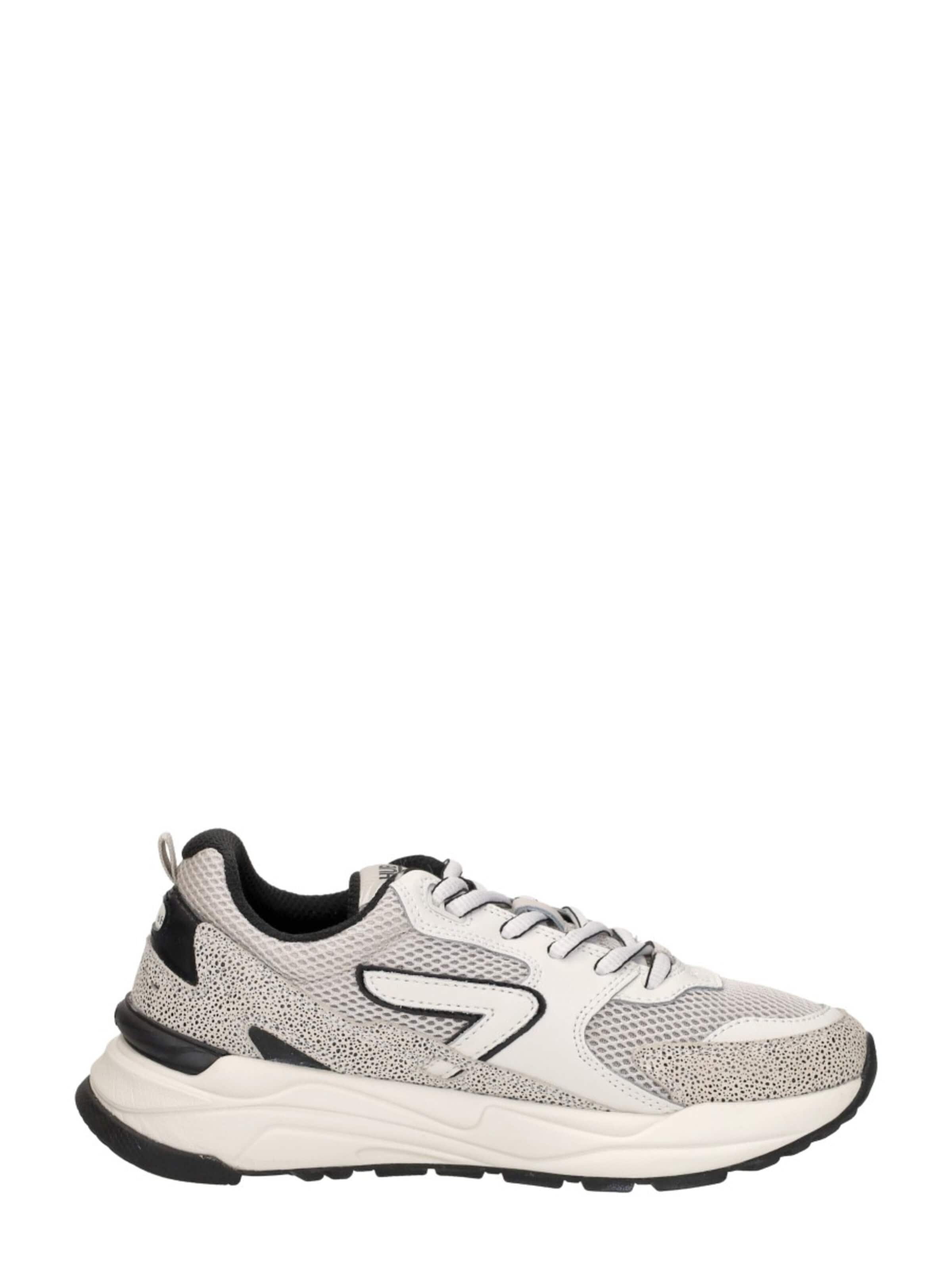HUB Sneakers laag 'Grid' in Wit