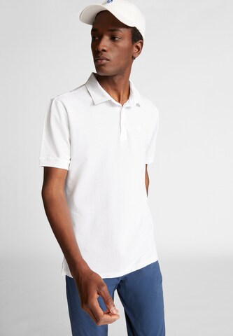 North Sails Piqué-Poloshirt in Weiß