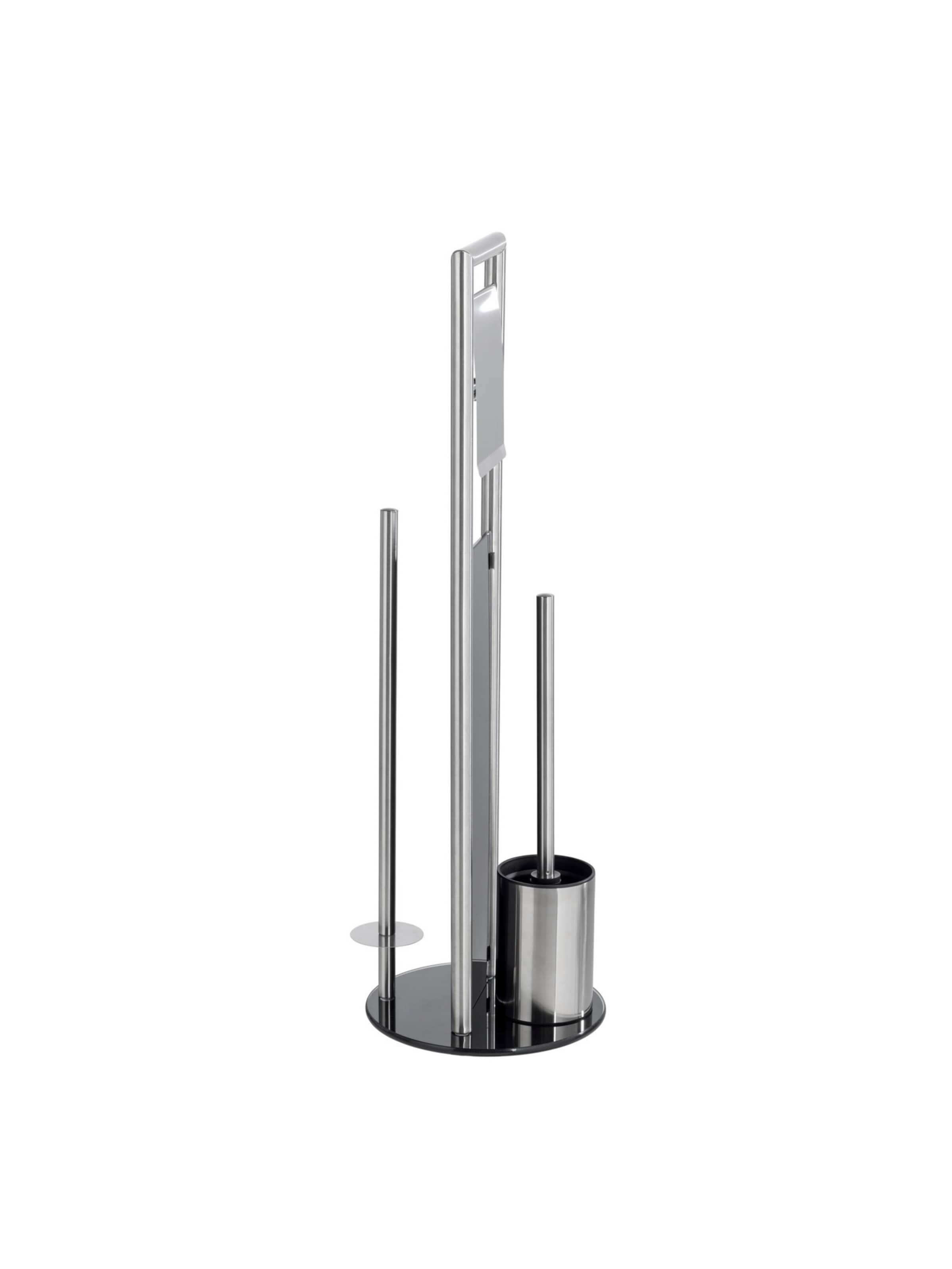 Wenko WC-Garnitur 'Ravina' in Silber