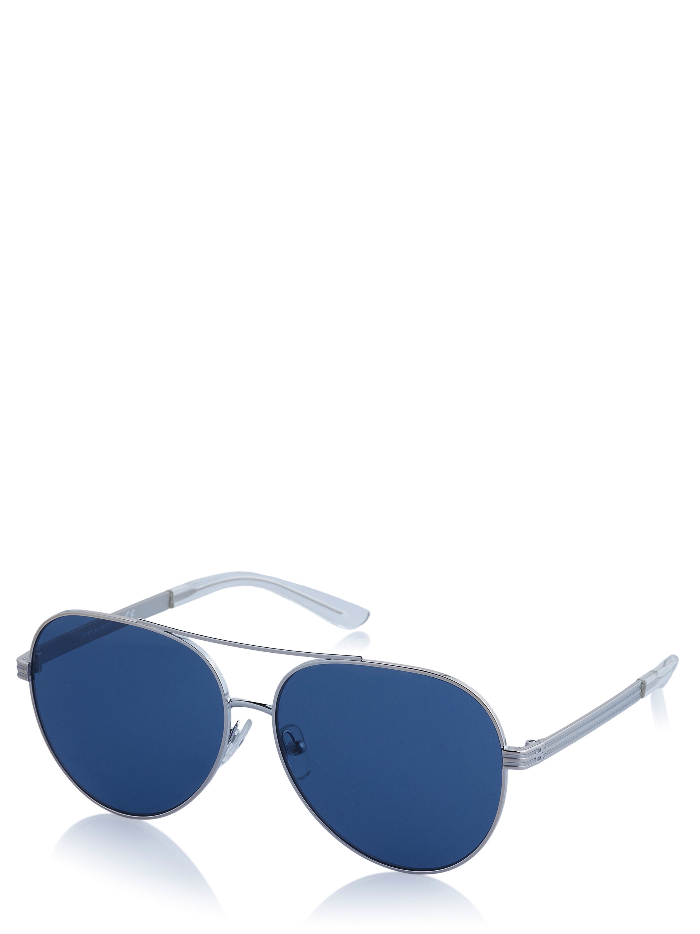 Tory Burch Sonnenbrille‌‌‌‌‌‌‌ in Silber: Vorderseite