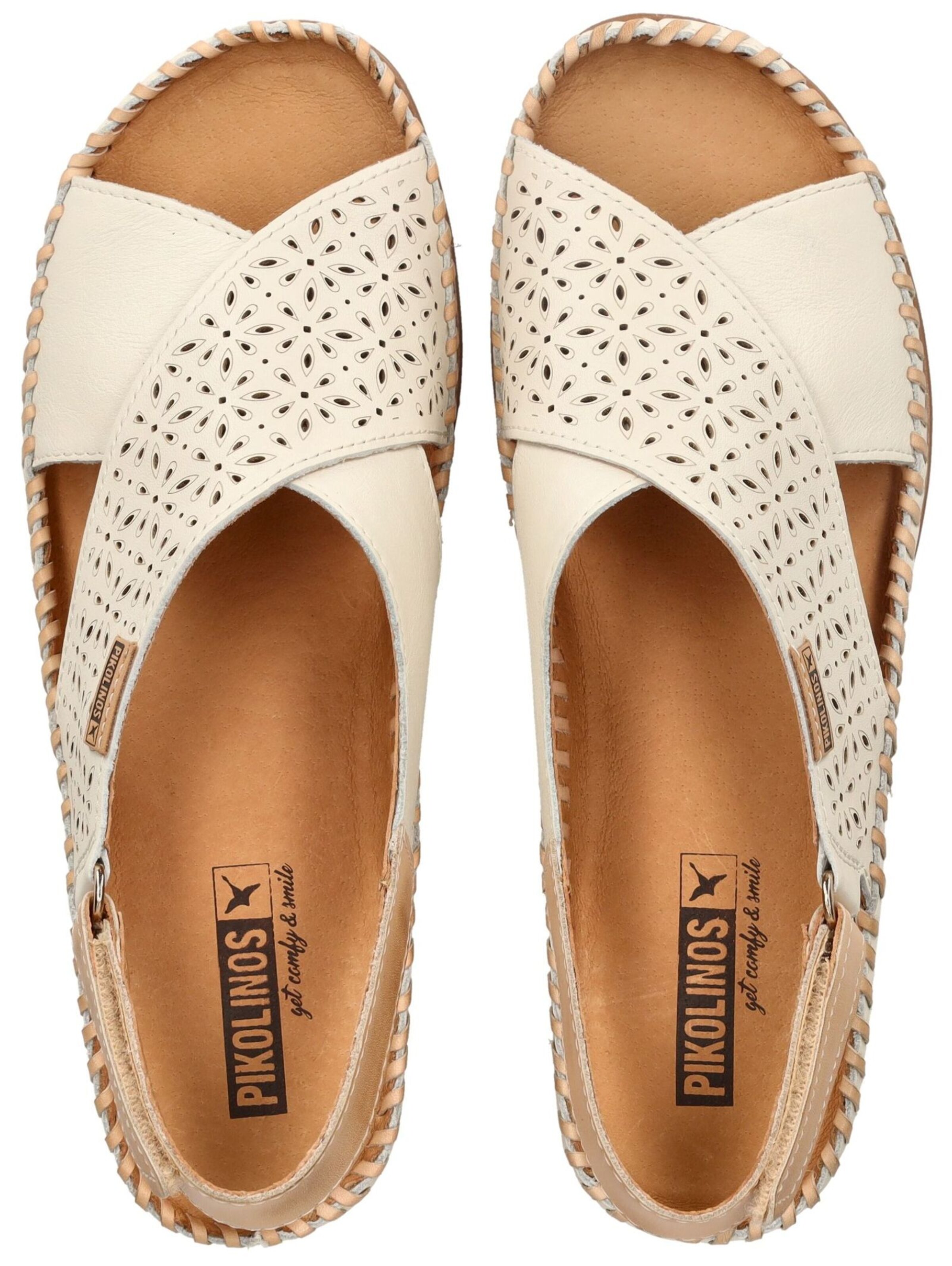 Sandales 'Cadaques' PIKOLINOS en blanc