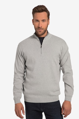 JP1880 Sweater in Grey: front