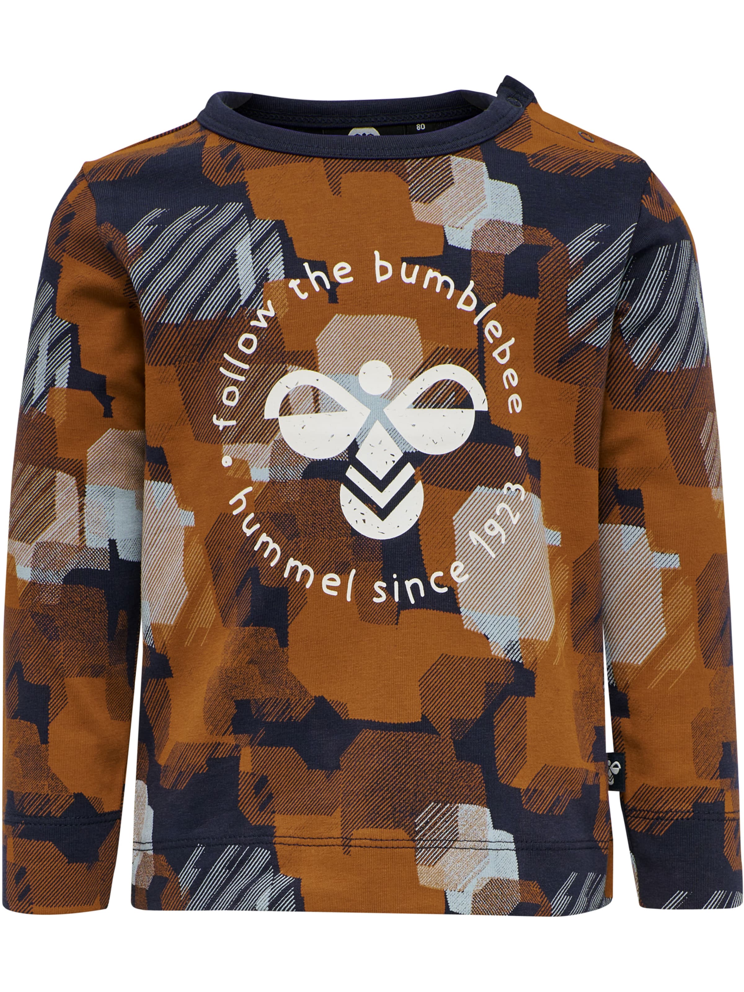 Hummel Shirts 'BUDDY' i brun: forside