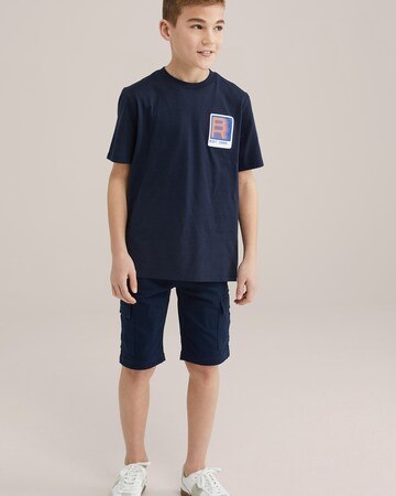 WE Fashion Футболка в Синий