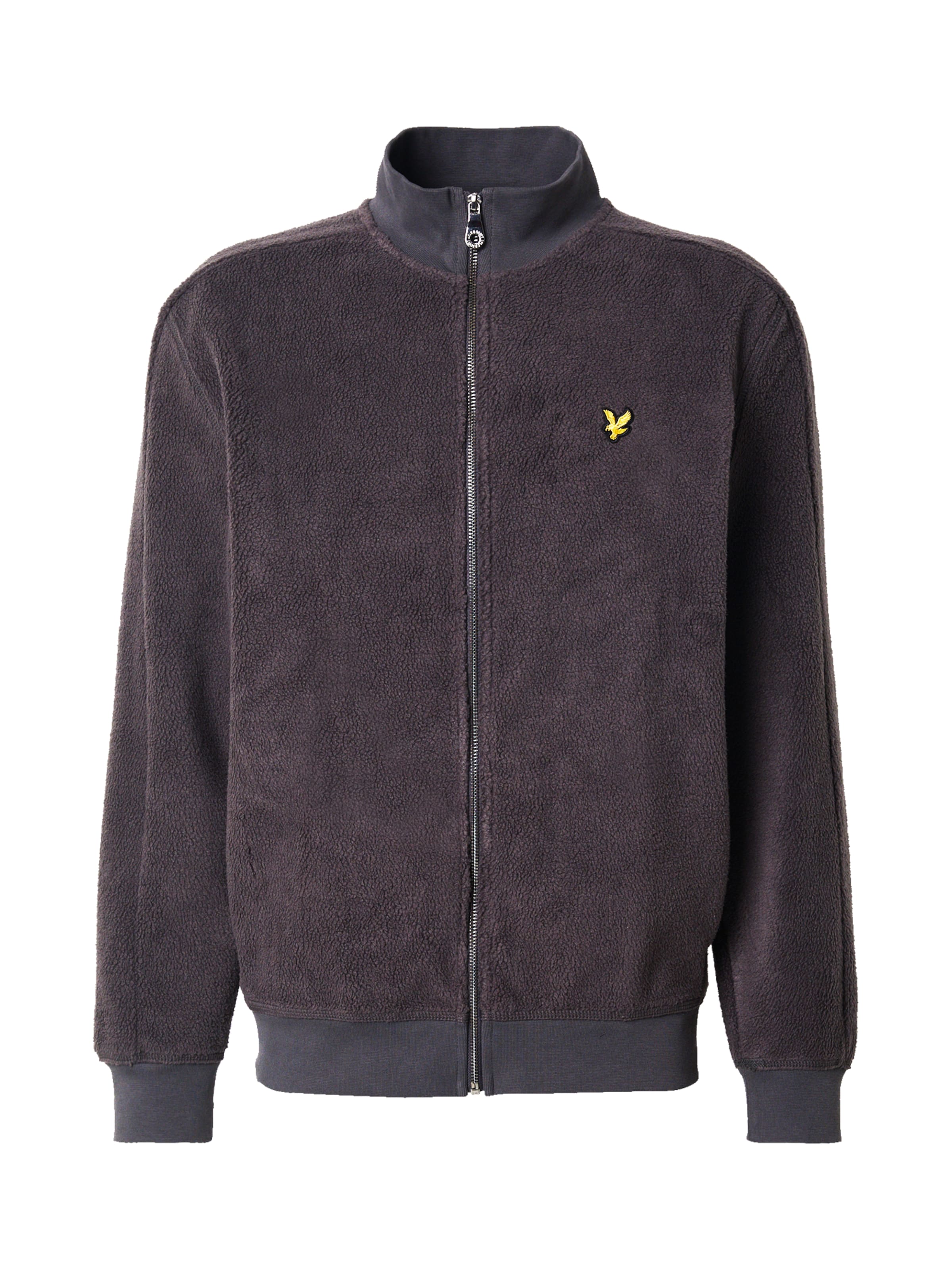 Lyle & Scott Fleecejacke in Grau: Vorderseite