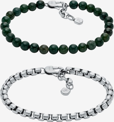 Apyrankė iš FOSSIL, spalva – tamsiai žalia / sidabrinė, Prekių apžvalga