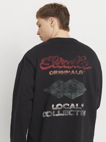 JACK & JONES Sweatshirt in Black
