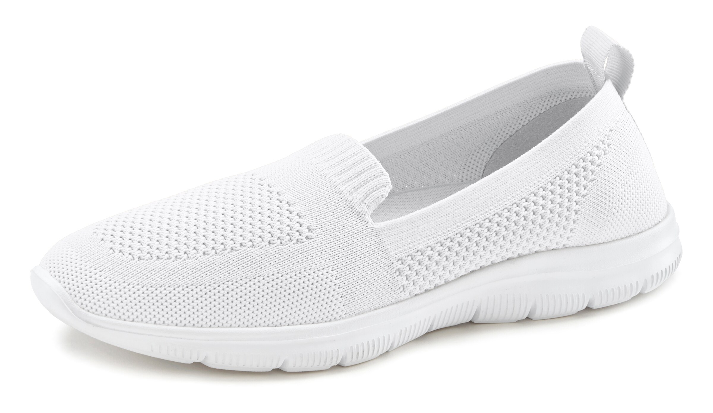 LASCANA Slip On in Weiß: Vorderseite