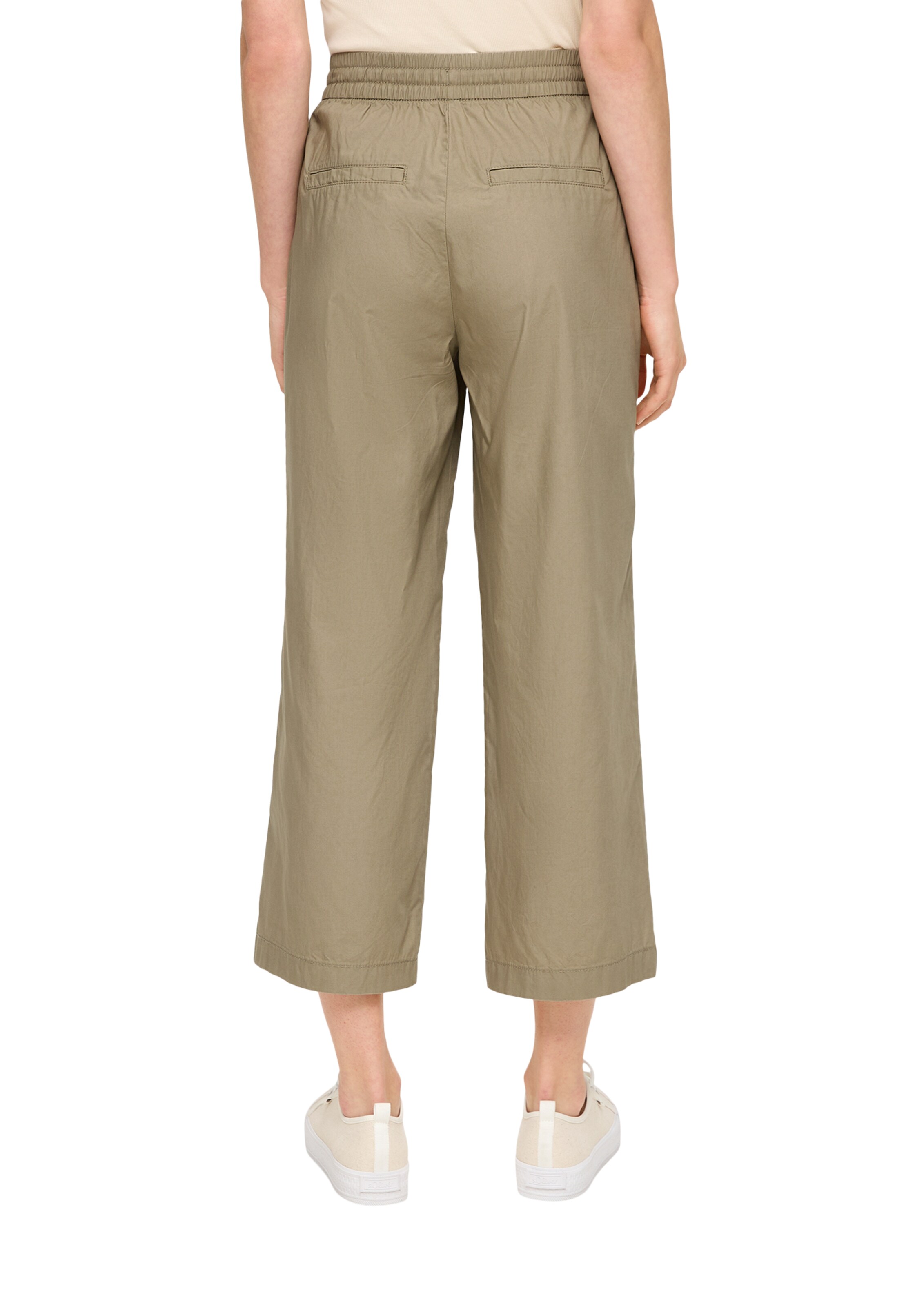 Loosefit Pantalon s.Oliver en vert