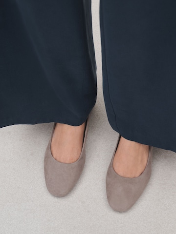 Next - Zapatos con plataforma en gris: frente