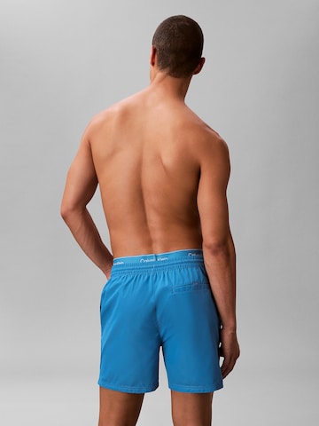 Calvin Klein Swimwear Zwemshorts 'ESSENTIALS' in Blauw