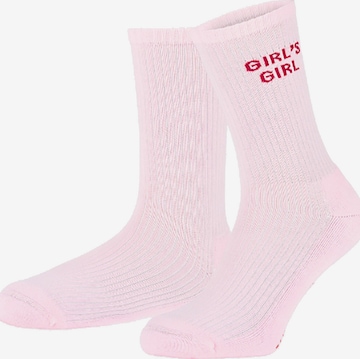 OH APRIL - Calcetines en rosa: frente