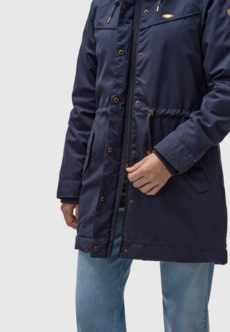 Parka invernale 'Canny' di Ragwear in blu