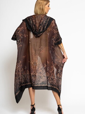 JIORO Kimono 'SECRET GARDEN' in Brown