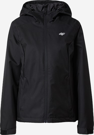 4F Veste outdoor en noir / blanc, Vue avec produit