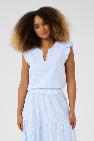 Camicia da donna 'Amala' di Cream in blu: frontale