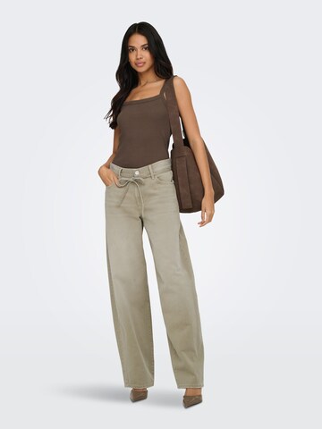 ONLY - Loosefit Vaquero 'GIANNA' en verde