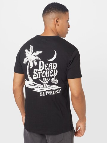 Superdry Shirt 'Cali Surf' in Zwart