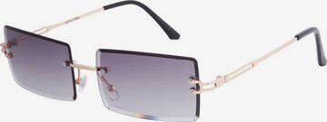 Lunettes de soleil JACK & JONES en marron : devant