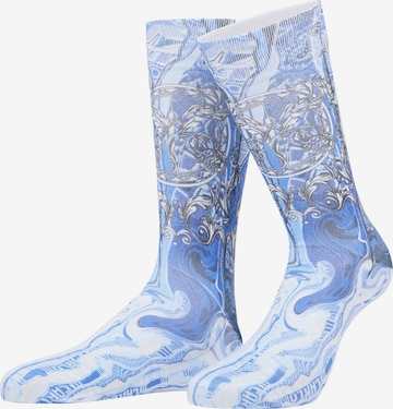 Chaussettes 'Derdouri' Carlo Colucci en bleu : devant