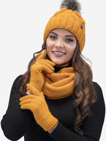 Bonnet '7014 Set' Vivisence en jaune