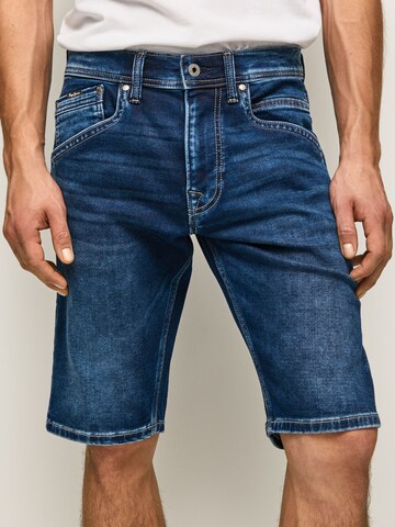 Pepe Jeans Slim fit Jeans 'TRACK' in Blue: front