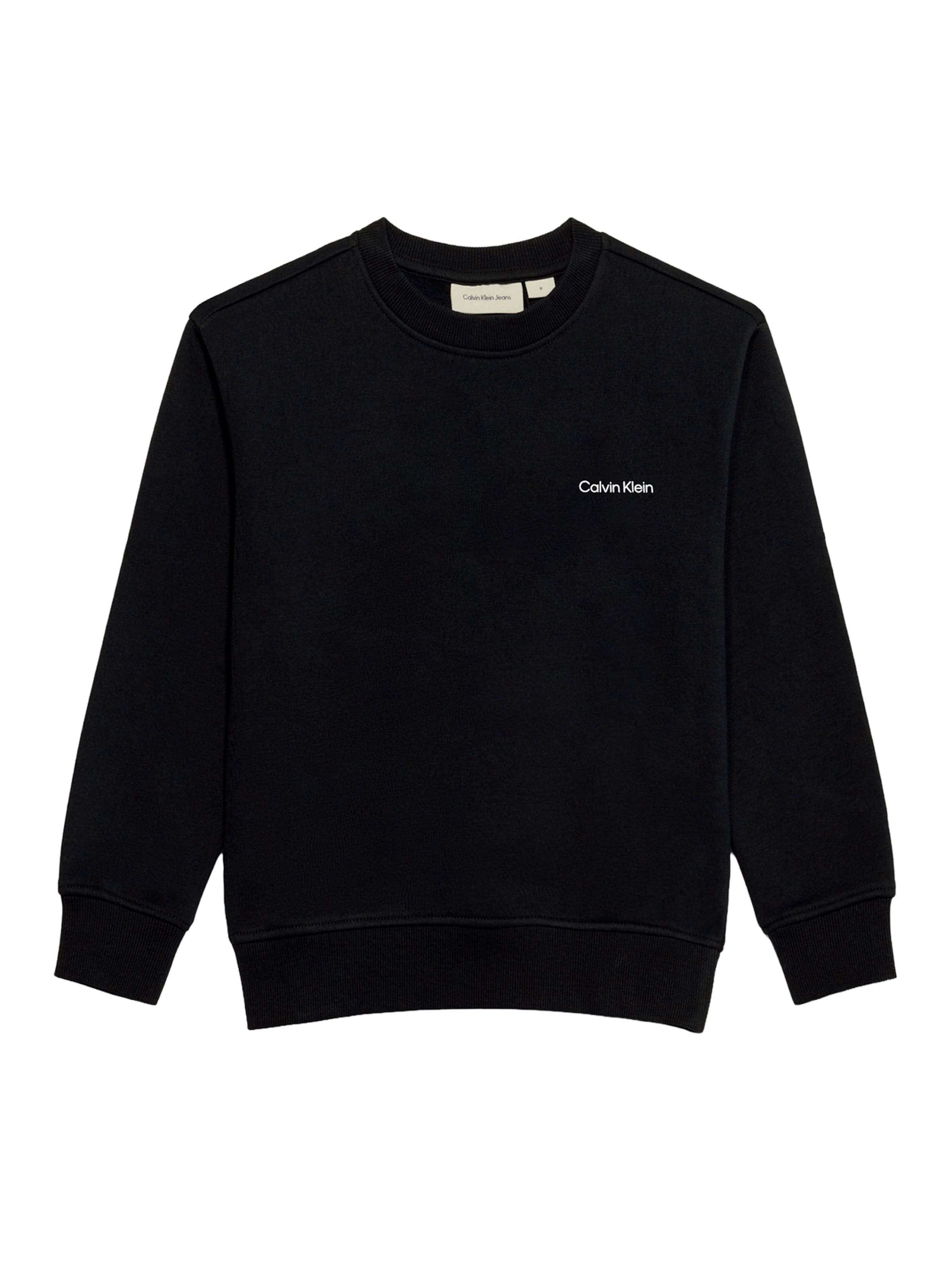 Calvin Klein Jeans - Sudadera en negro: frente