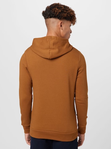 JACK & JONES Mikina – hnědá