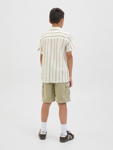 Jack & Jones Junior Regular fit Button up shirt in White